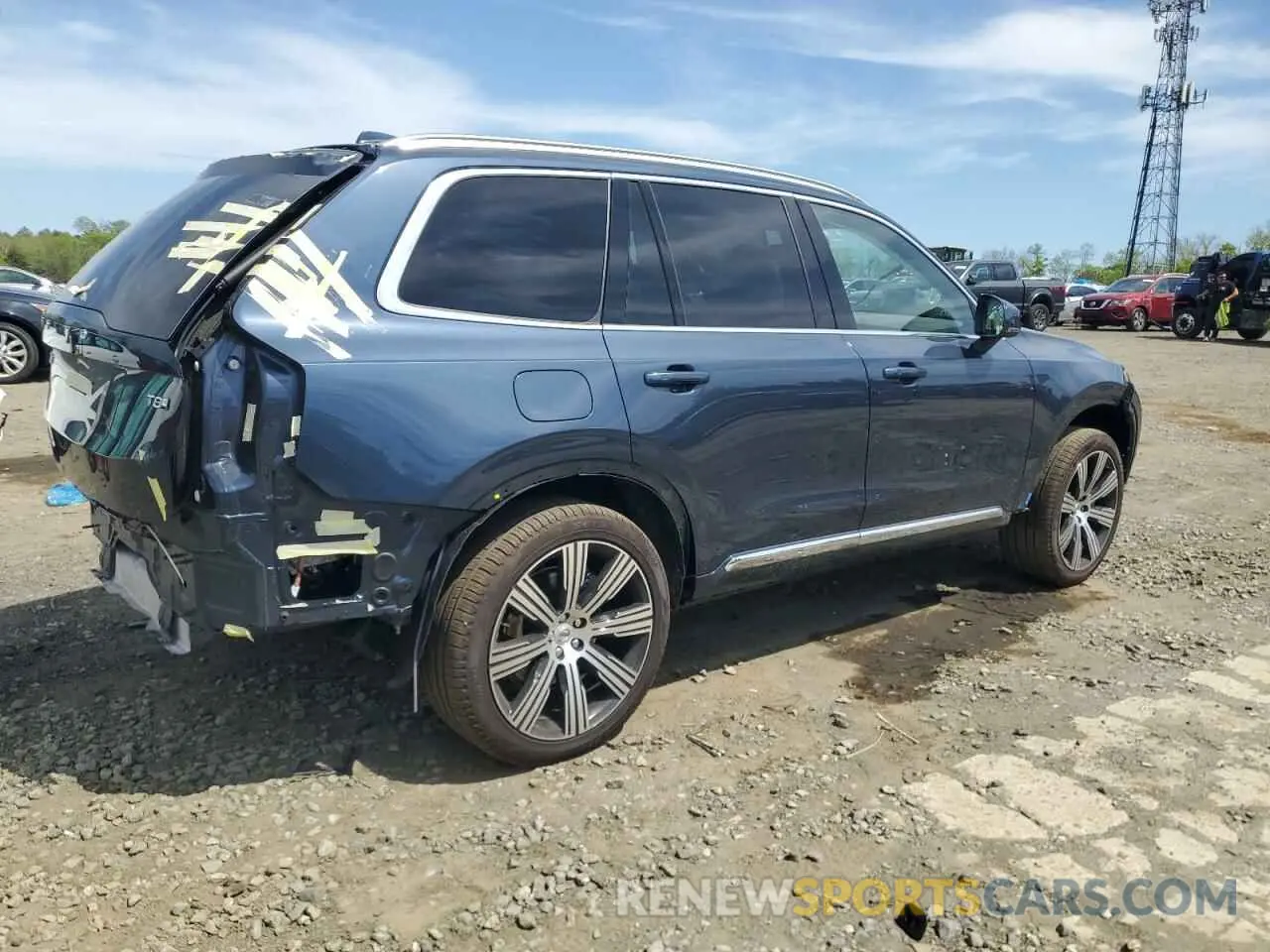 3 Фотография поврежденного автомобиля YV4H60PF3S1335792 VOLVO XC90 ULTRA 2025